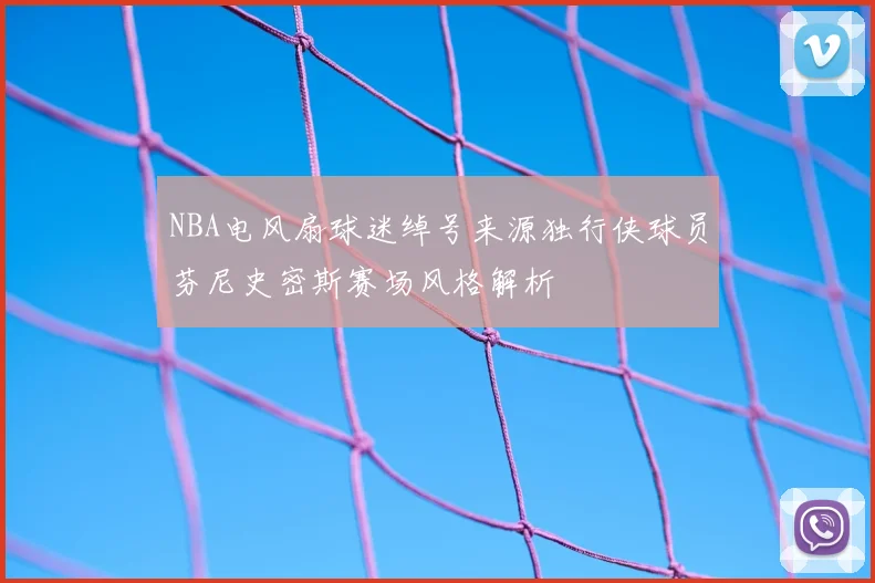 NBA电风扇球迷绰号来源独行侠球员芬尼史密斯赛场风格解析